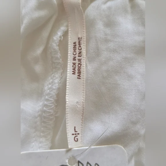 People
Free People Sydney Sky White Lace
Halter Wide Leg Jumpsuit Sz L Boho - Picture 6 of 9